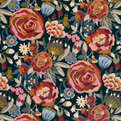 Nordisk Textil Blommiga Möbeltyger|Abelia Jacquard Gobeläng - Klassiskt med vackert blommönster