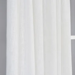 Fondaco Gardiner Enfärgade|Alan Offwhite Gardiner med Linne-look och Tungt Fall