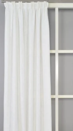 Fondaco Gardiner Enfärgade|Alan Offwhite Gardiner med Linne-look och Tungt Fall