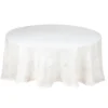 Fondaco Bordsduk|Alan offwhite rund bordsduk Ø200cm