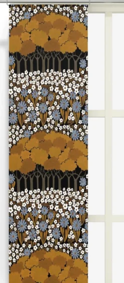 Arvidssons textil Panelgardiner|Allé brun panelgardin