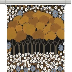 Arvidssons textil Panelgardiner|Allé brun panelgardin