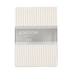 Redlunds Bordsduk|Anna Bordsduk Linne – Randig duk i bomull 140x250 cm