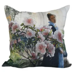Svanefors Mönstrade Kuddfodral|Azalea kuddfodral - Carl Larsson