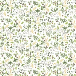 Arvidssons textil Juldukar|Bordsduk|Barr & Blom offwhite/grön - bordsduk