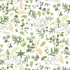 Arvidssons textil Brickor|Barr & Blom offwhite-grön bricka 27×20cm