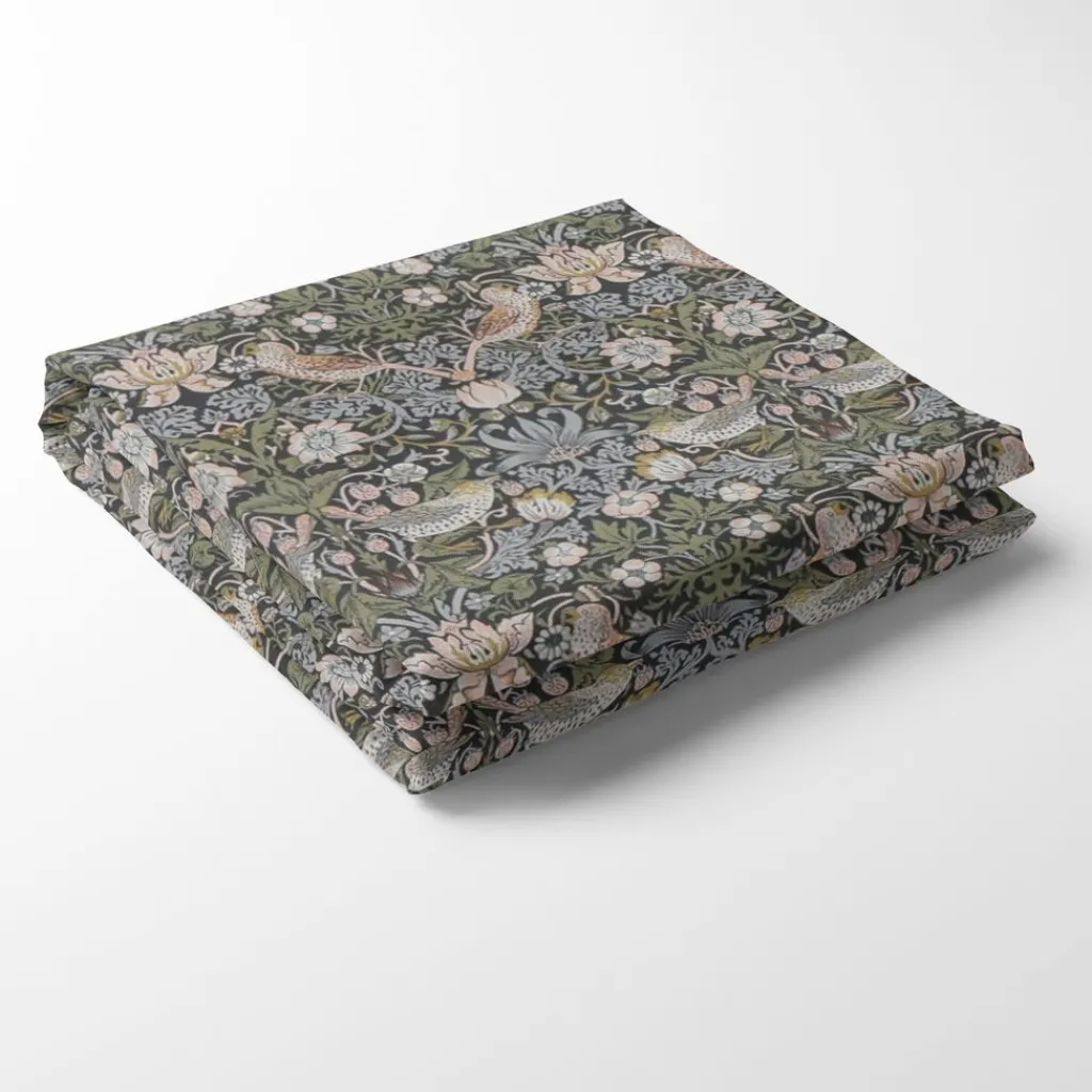 Nordisk Textil Bordsduk|Beautiful birds grå-blå bordsduk