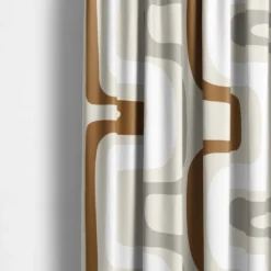 Arvidssons textil Gardintyger Mönstrade|Arvidssons Textil|Bågar beige tyg