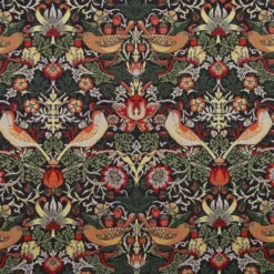 Blommiga Möbeltyger|Mönstrade Möbeltyger|Bird art craft gobeläng
