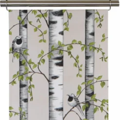 Arvidssons textil Panelgardiner|Björkdungen beige panelgardiner
