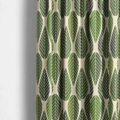 Arvidssons textil Gardintyger Mönstrade|Arvidssons Textil|Blader culla grön tyg