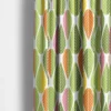 Arvidssons textil Gardintyger Mönstrade|Arvidssons Textil|Blader grön-gul tyg