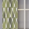 Arvidssons textil Panelgardiner|Blader grön panelgardiner