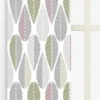 Arvidssons textil Panelgardiner|Blader rosa panelgardiner
