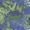 Arvidssons textil Gardintyger Mönstrade|Arvidssons Textil|Blå Blom blå tyg