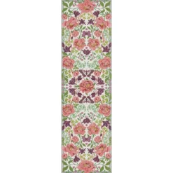 Ekelund Bordslöpare|Ekelund Löpare|Blomsterfest löpare 35x120 - s Linneväveri