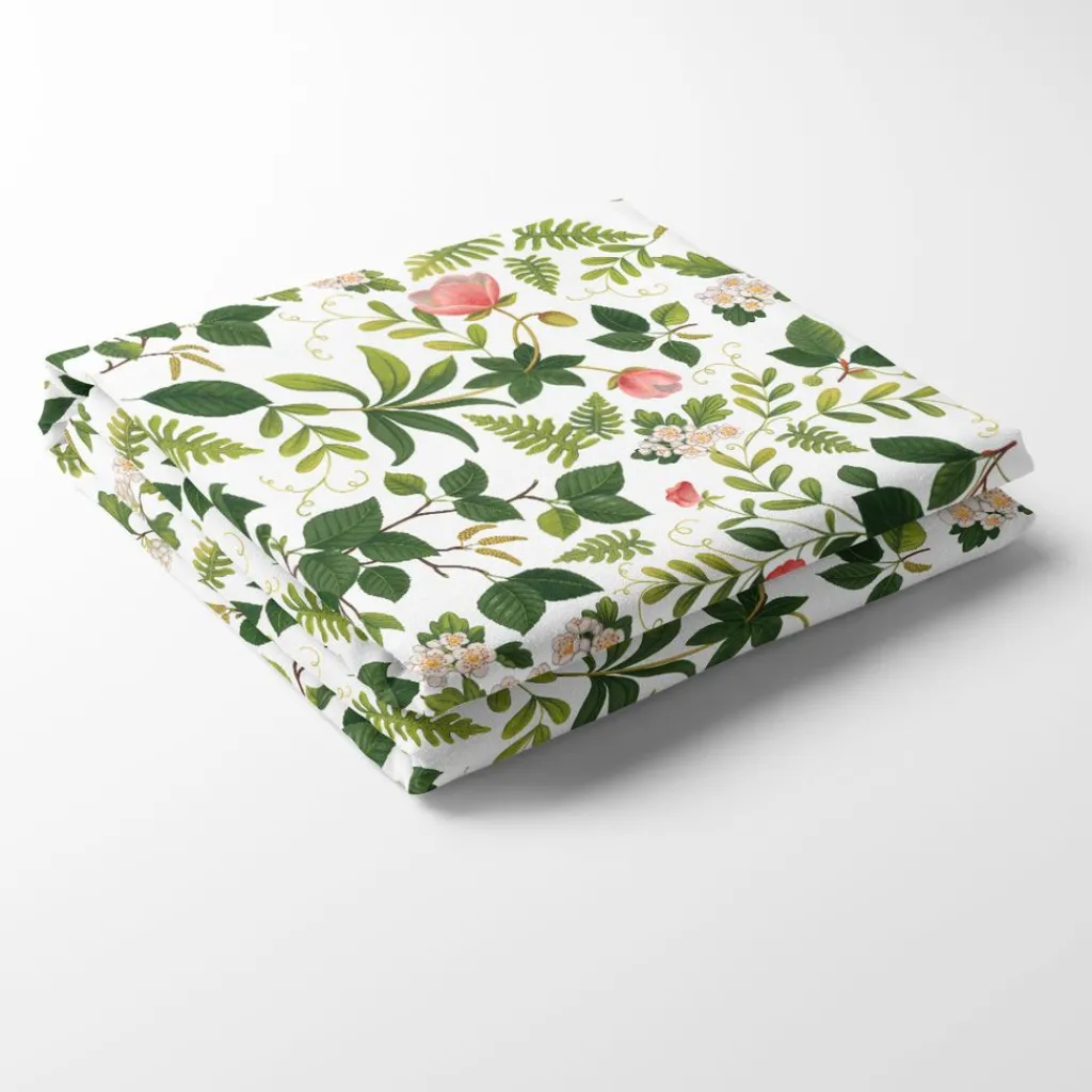 Arvidssons textil Bordsduk|Blomsterlund grön - bordsduk
