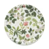 Arvidssons textil Brickor|Blomsterlund grön - rund bricka Ø31cm