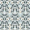 Arvidssons textil Gardintyger Mönstrade|Arvidssons Textil|Blomstersnår turkos tyg