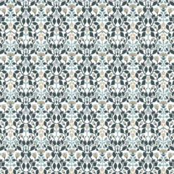 Arvidssons textil Gardintyger Mönstrade|Arvidssons Textil|Blomstersnår turkos tyg