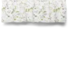 Arvidssons textil Gardinkappor Mönstrade|Blomsteryra vit gardinkappa metervara