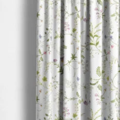 Arvidssons textil Gardintyger Mönstrade|Arvidssons Textil|Blomsteryra vit tyg