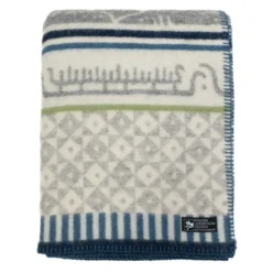 Kerstin Landström Design Ullfiltar|Bohus sommar ullfilt 130x180cm -