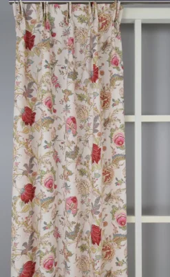 Nordisk Textil Gardiner Mönstrade|Ceylan beige-multi gardiner