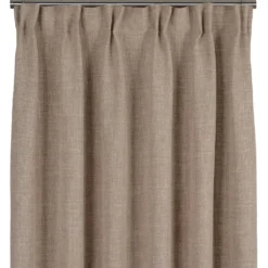 Redlunds Gardiner Enfärgade|Charlie beige gardiner - elegant struktur och mjukt fall