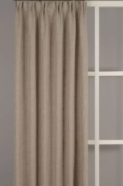Redlunds Gardiner Enfärgade|Charlie beige gardiner - elegant struktur och mjukt fall