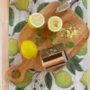 Ekelund Bordslöpare|Ekelund Löpare|Citroner löpare 35X120 - s Linneväveri