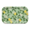 Arvidssons textil Brickor|Citronlycka grön bricka 33×21cm