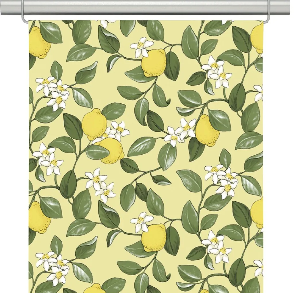 Arvidssons textil Panelgardiner|Citronlycka gul panelgardiner