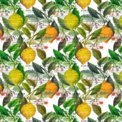 Arvidssons textil Gardintyger Mönstrade|Arvidssons Textil|Citrus offwhite tyg – Ljus elegans med citrusdetaljer