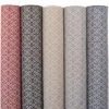 Mönstrade Möbeltyger|Bolster|Clover beige tyg