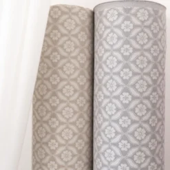 Mönstrade Möbeltyger|Bolster|Clover beige tyg