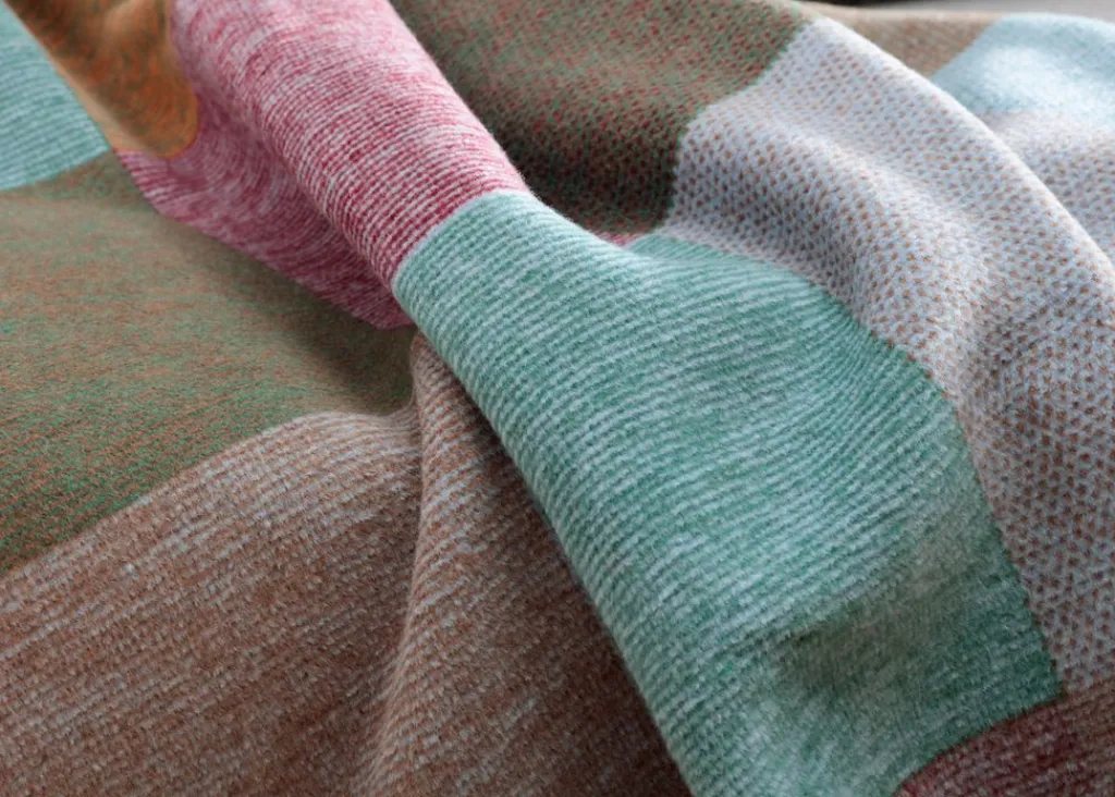 Biederlack Bomullsfiltar|Colour-Woven filt