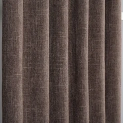 Mörkläggningsgardiner|Gardiner Enfärgade|Cru brun mörkläggningsgardin dubbel bredd 1-pack