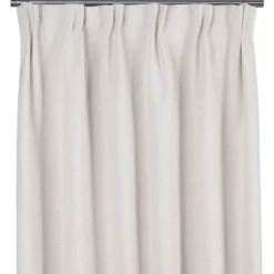 Mörkläggningsgardiner|Gardiner Enfärgade|Cru offwhite mörkläggningsgardin dubbel bredd 1-pack
