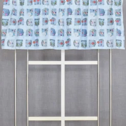 Arvidssons textil Gardinkappor Mönstrade|Rea Gardiner|Denim kappmetervara