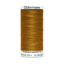 Gutermann Sytråd|Denimtråd 100m Col.1970 ockra