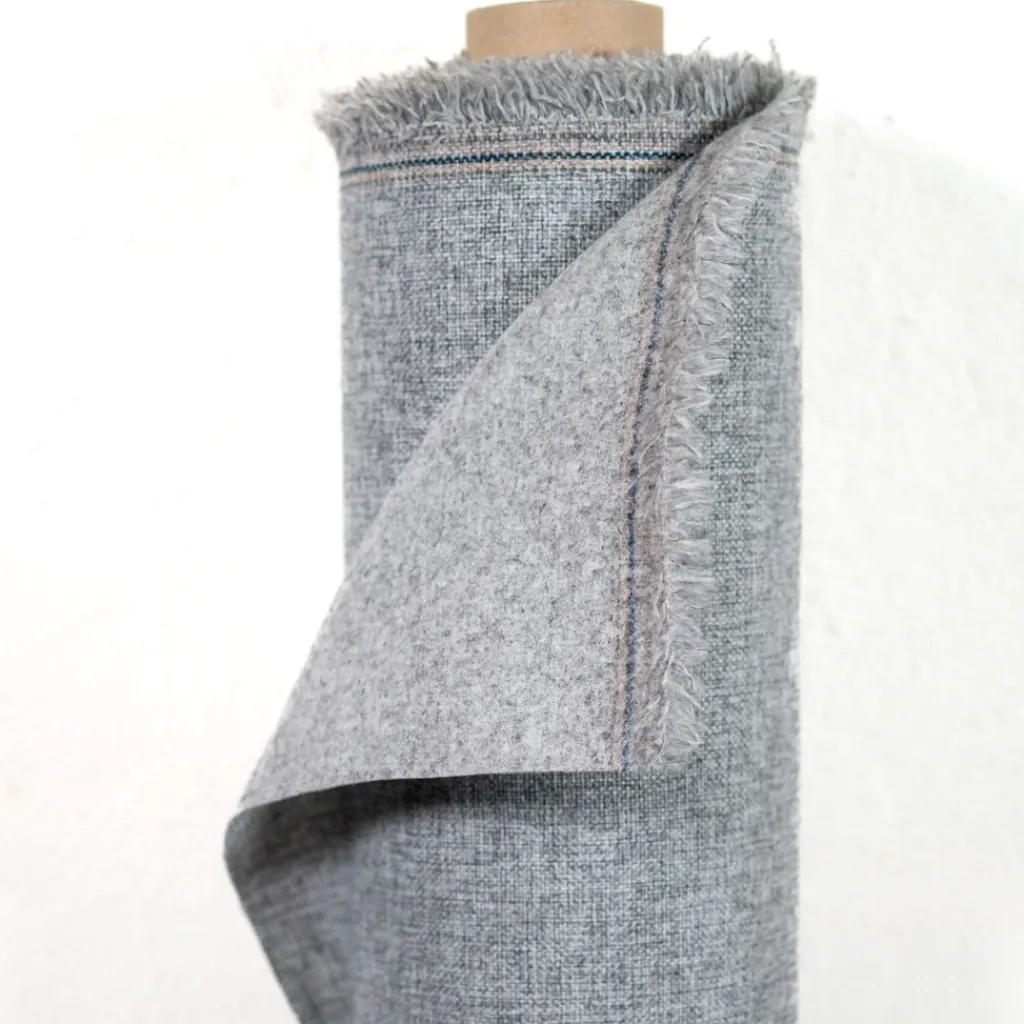 Nordisk Textil Enfärgade Möbeltyger|Denver Silver - Modernt och prisvärt möbeltyg