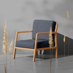 Dynväv|Dynväv denim enfärgat tyg till utemöbler