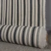 Nordisk Textil Rutor & Ränder|Eugene svart-beige randigt tyg