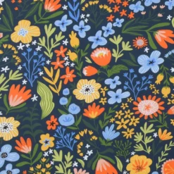 Gardintyger Mönstrade|Evening Blossom tyg