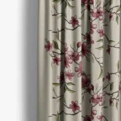 Arvidssons textil Gardintyger Mönstrade|Arvidssons Textil|Fägring lila linnelook tyg