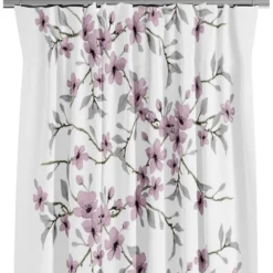 Arvidssons textil Gardiner Mönstrade|Fägring rosa gardiner