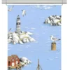 Arvidssons textil Panelgardiner|Fiskeskär ljusblå panelgardiner