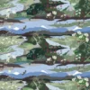 Arvidssons textil Arvidssons Textil|Gardintyger Mönstrade|Fjällvandring grön-blå tyg