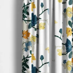 Arvidssons textil Gardintyger Mönstrade|Arvidssons Textil|Fjärilsträdgården blå-gul tyg – Mönster som ramar in ditt hem
